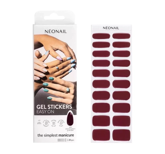 Neonail Hybryda w naklejkach M05