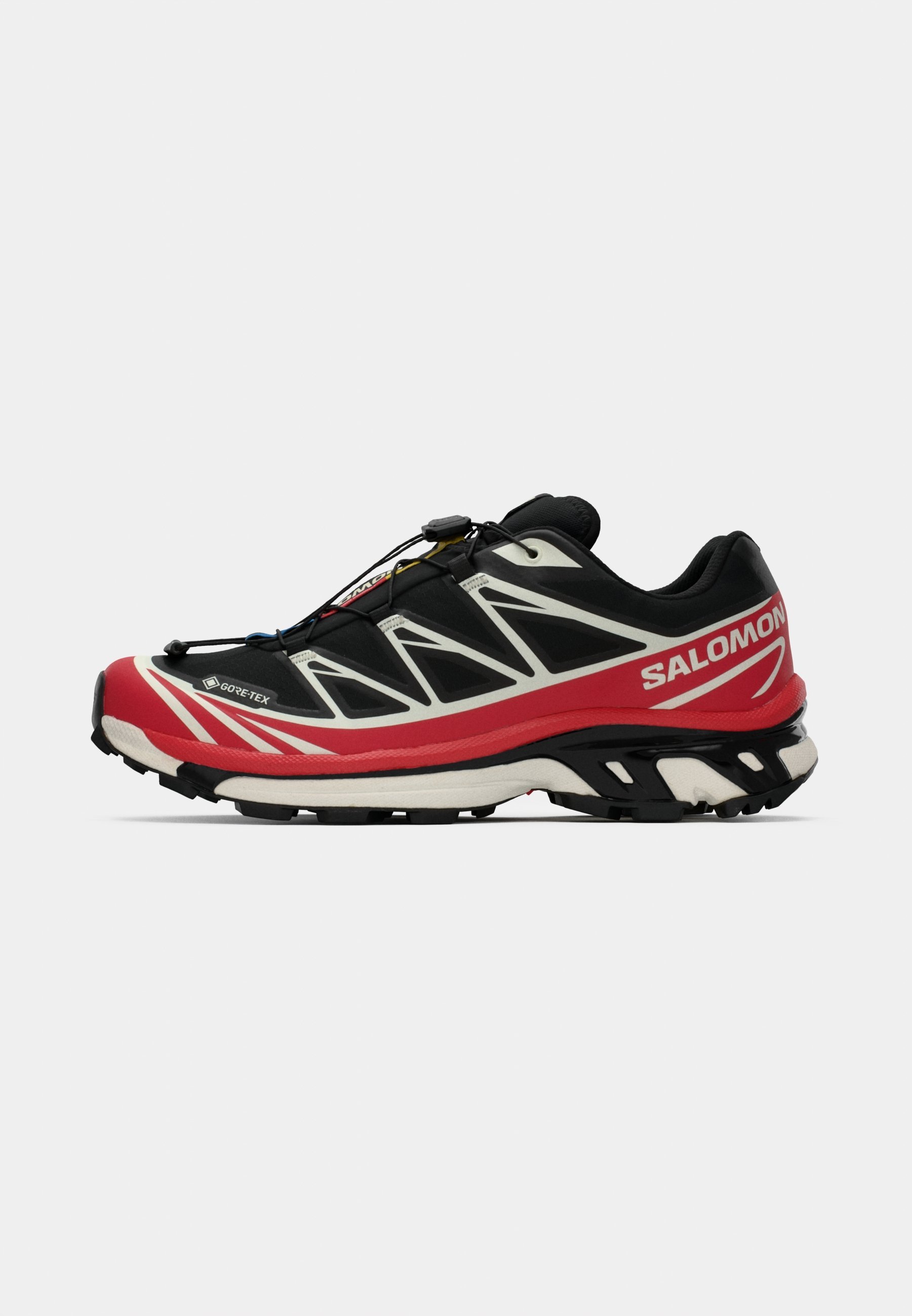 Salomon Sportstyle XT 6 GTX UNISEX - Sneaker - Schwarz/Flammenrot/Vanilleeis