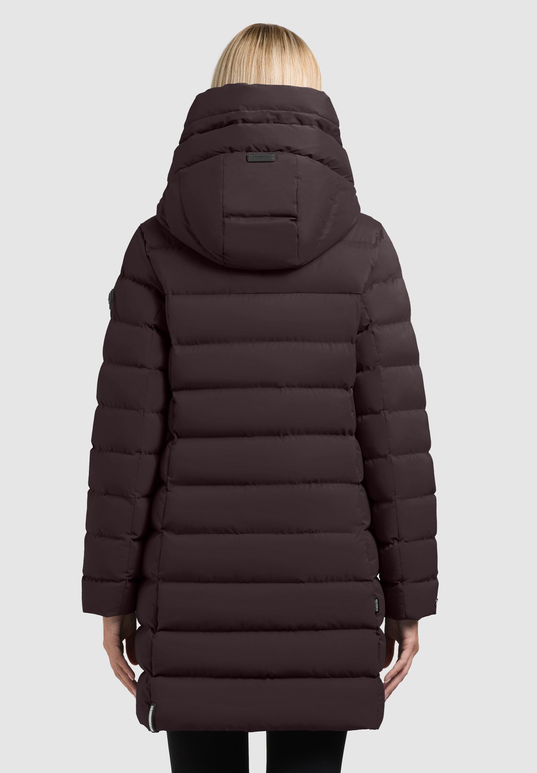 khujo NEKAR - Palton de iarnă - moody plum