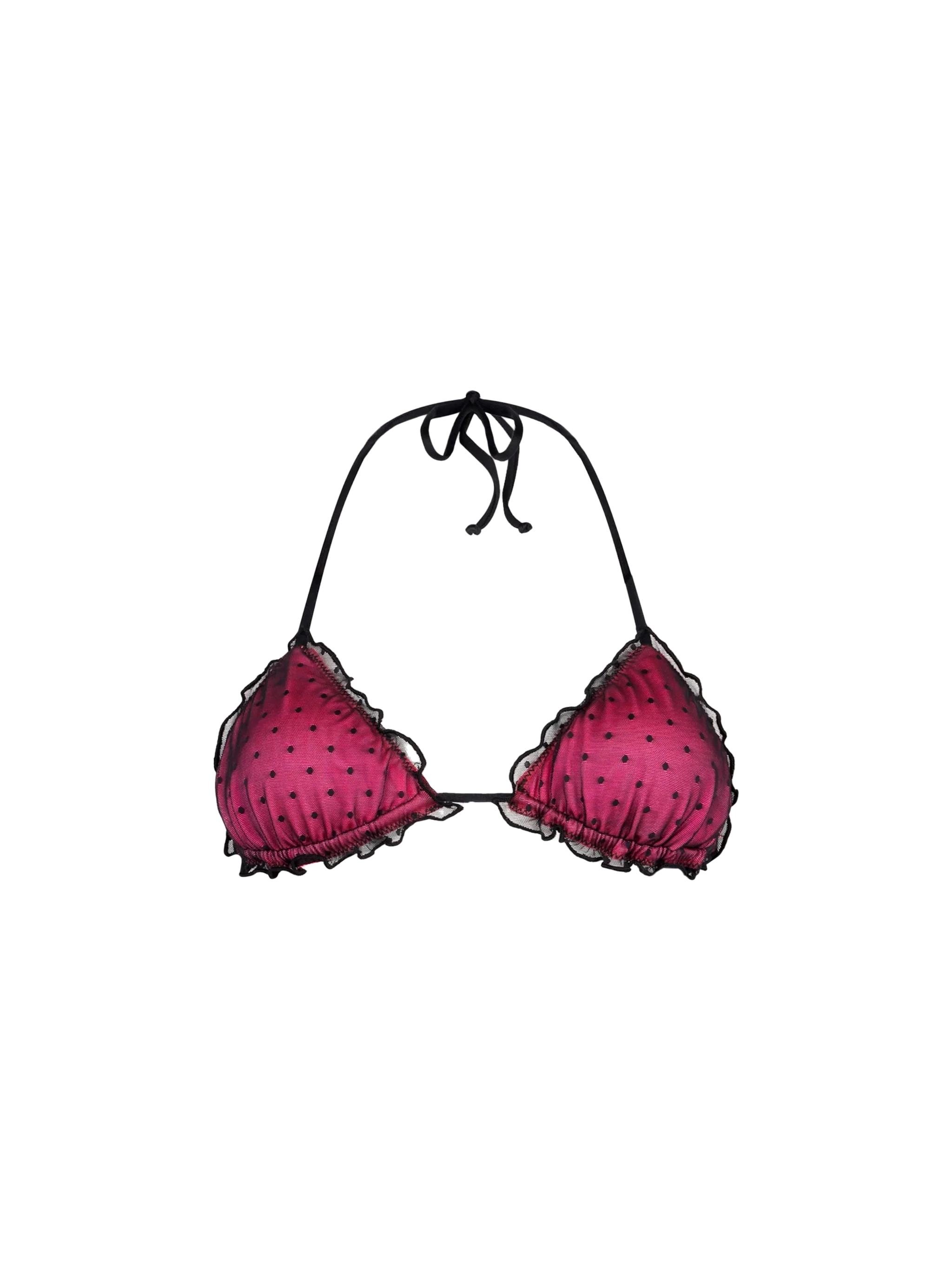 Triangle avec tulle