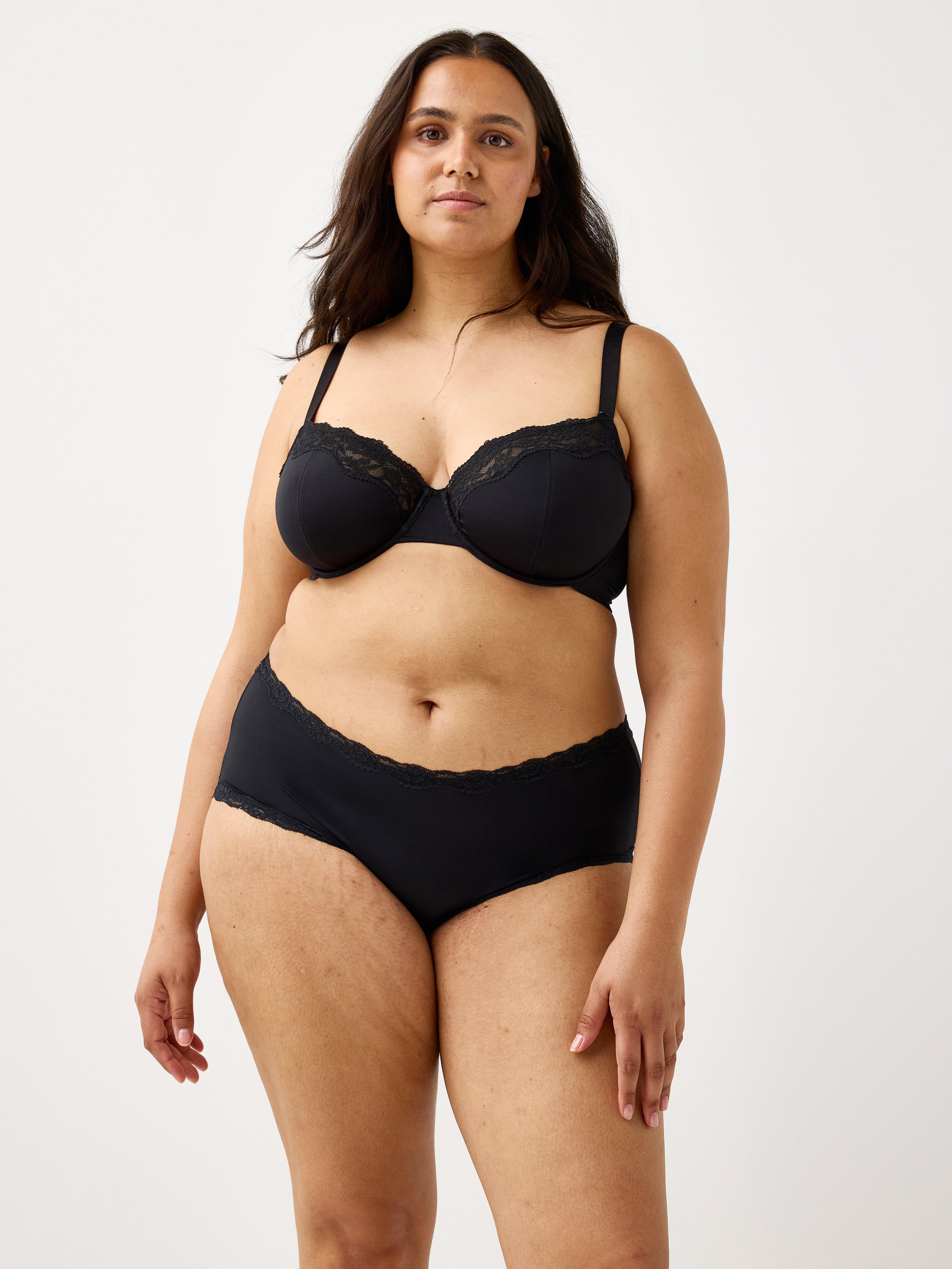 Aster ovadderad bh Black