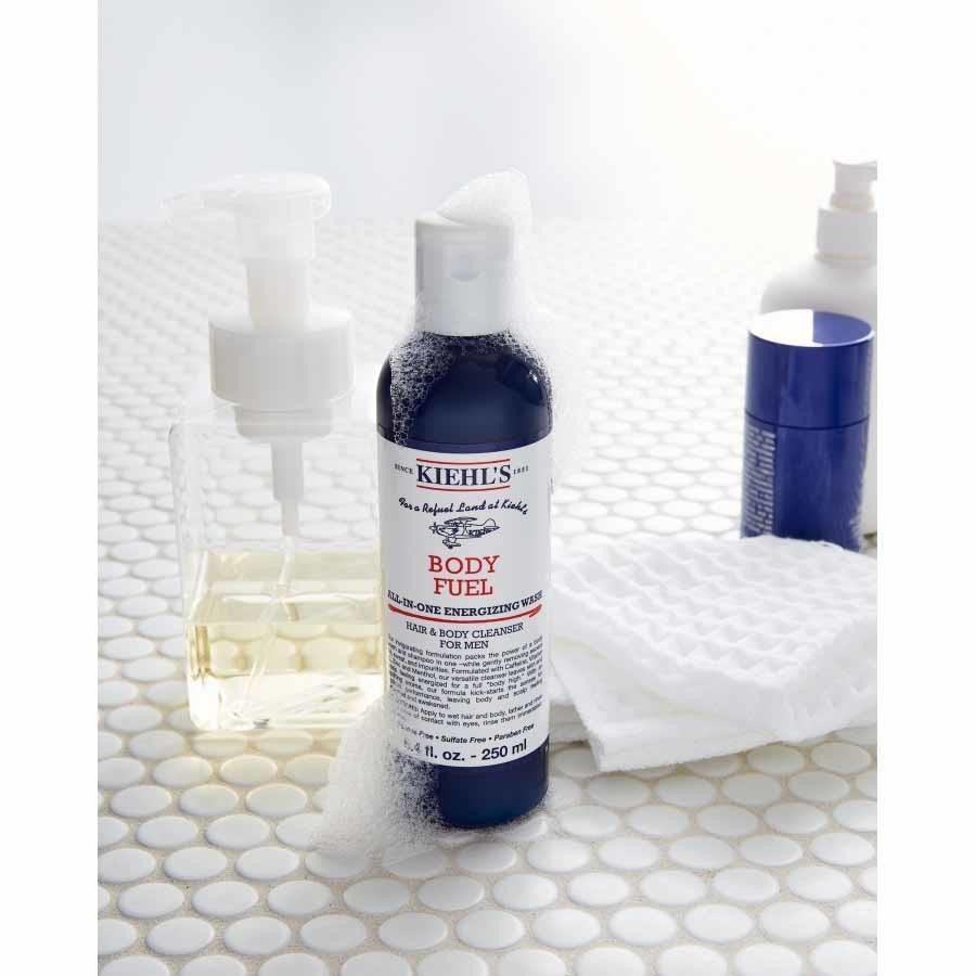 Kiehl's Duschgel Body Fuel All-in-One energizirajući gel za tuširanje - 250 ml