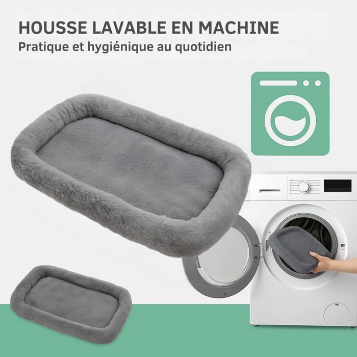 Hamaca para gatos de ventana AIMOONSA gris - Cojín lavable, ventosas resistentes, soporta hasta 18 kg