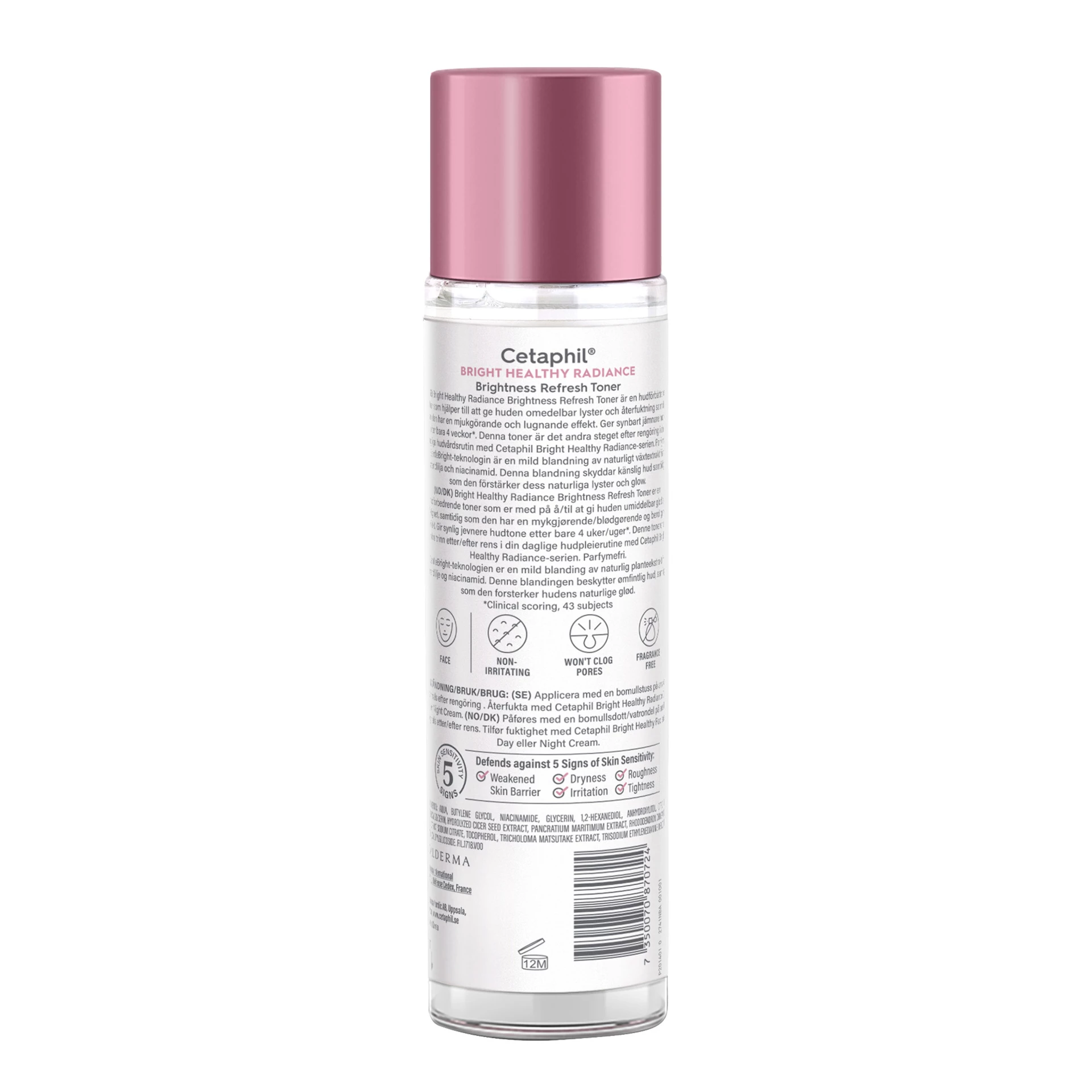 Toner Bright Healthy Radiance Brightness Refresh 150 ml - Cetaphil