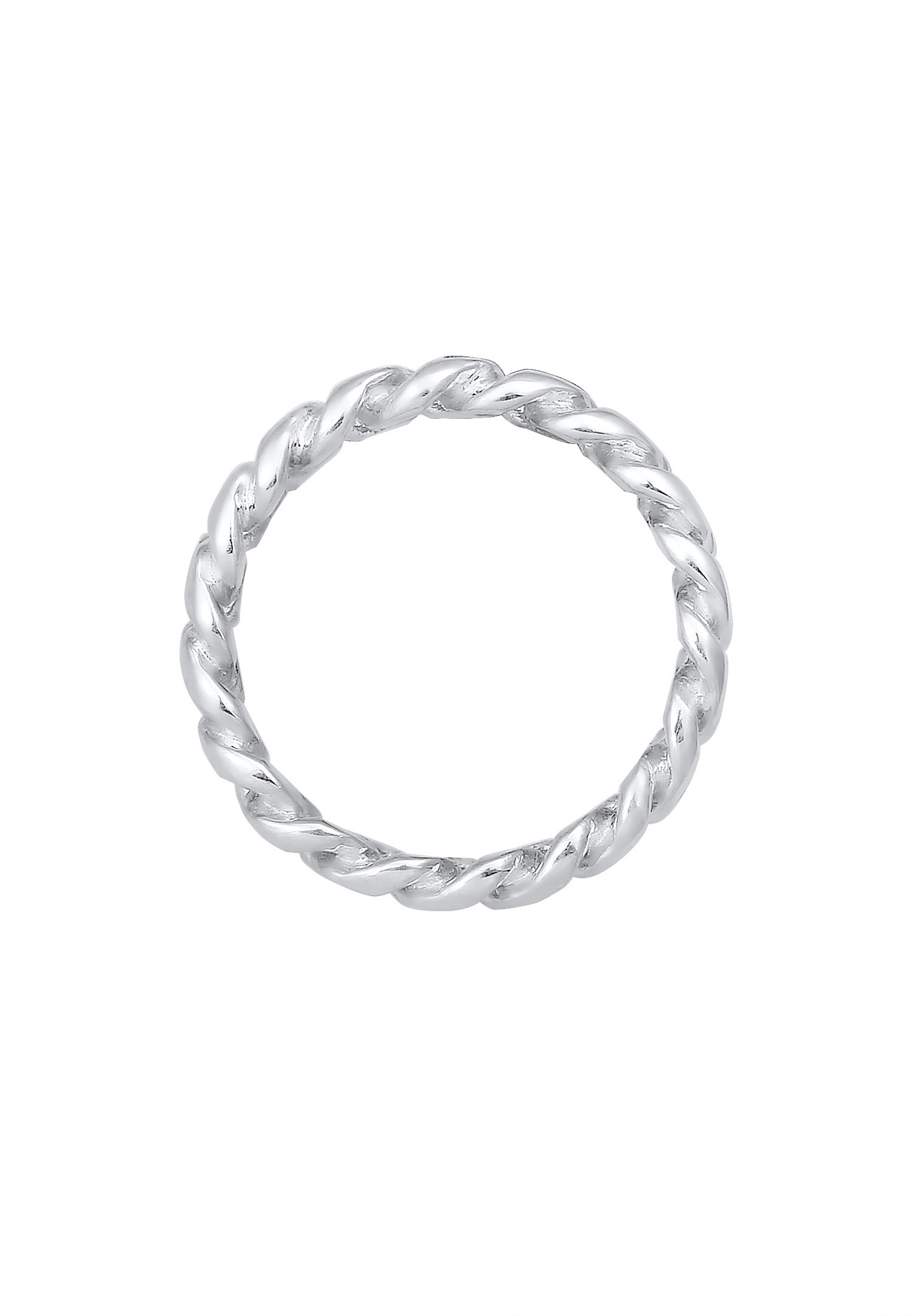 Elli Femmes Nœud Infini Torsadé en Argent Sterling 925