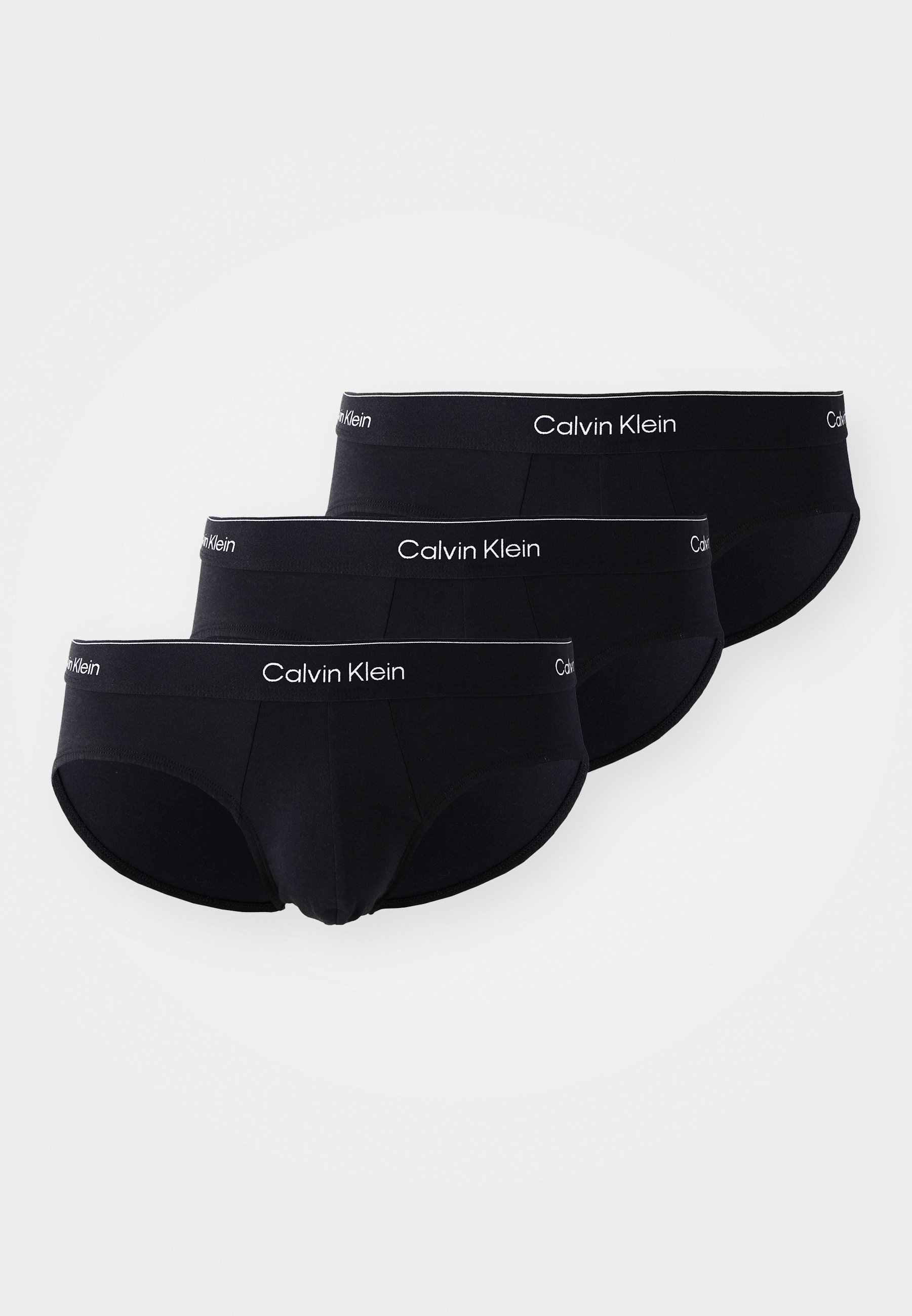 Calvin Klein Ondergoed HIP BRIEF 3-PACK ICON - Slips - zwart