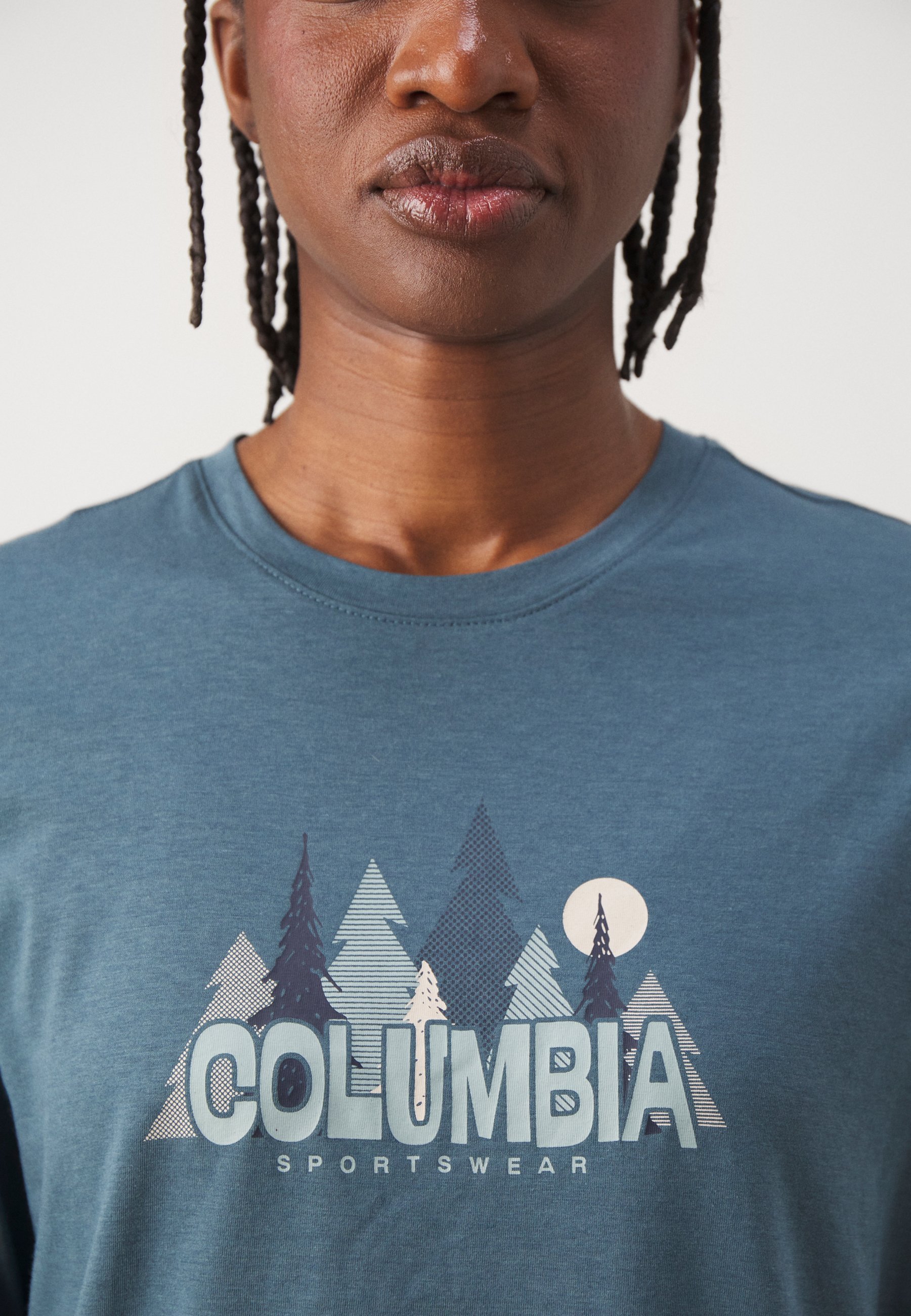 T-shirt graphique Columbia RUBY SPRINGS™ - Manches longues - Bleu éternel