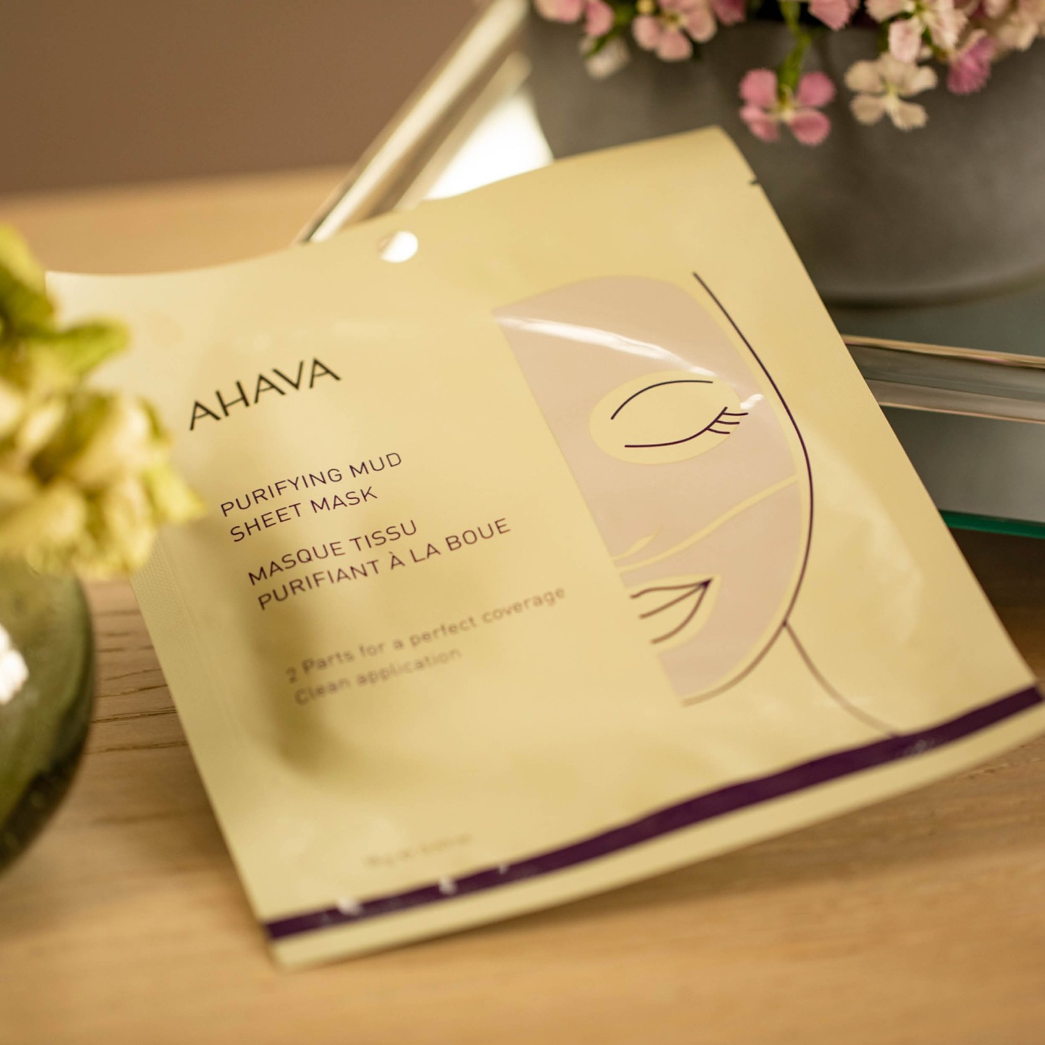 AHAVA Purifying Mud Sheet Mask