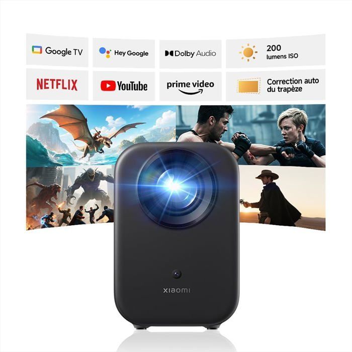Proyector - Xiaomi - Proyector inteligente L1 - Full HD 1080p - Proyección de hasta 120