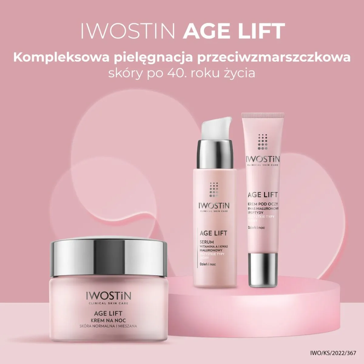 Iwostin Age Lift Krem na noc Skóra Mieszana
