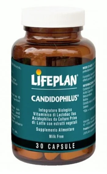 LIFEPLAN Candidophilus 30 capsules