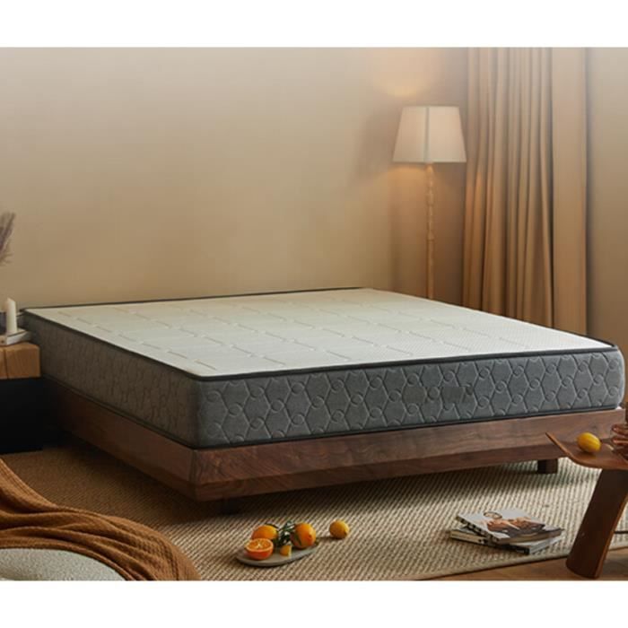 Matratze – IZTOSS – 160 x 200 cm – Memory-Schaum – 27 cm dick – 8 Schichten HR Comfort