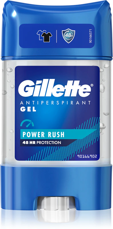 Gel antitranspirante Gillette Sport Power Rush