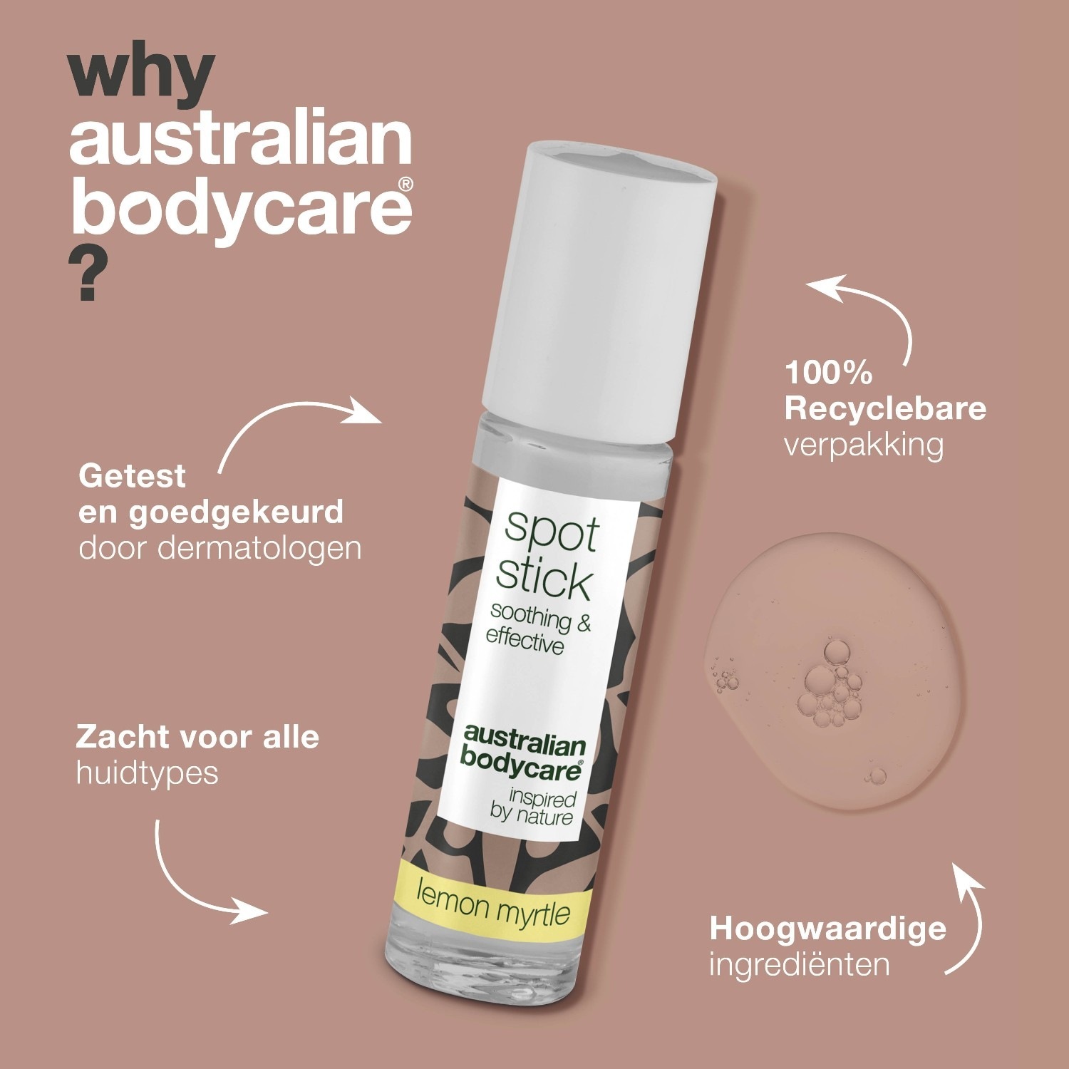 Australian Bodycare Anti-Pickel-Pflegestift Zitronenmyrte – 9 ml