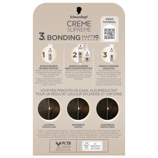 SCHWARZKOPF CREME SUPREME - CR.SUPR. 5-60 CHOCBR<br>182g