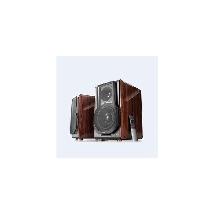 Caixas de som sem fio - Edifier - S3000Pro - Marrom - 60W - 2 alto-falantes