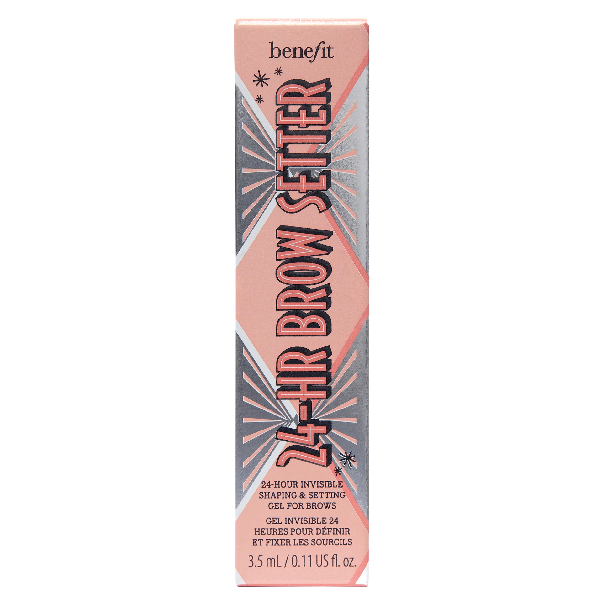 24 valandų antakių formavimo priemonė „Brow Fitter“ – skaidrus mini skaidrus antakių gelis – „Benefit“