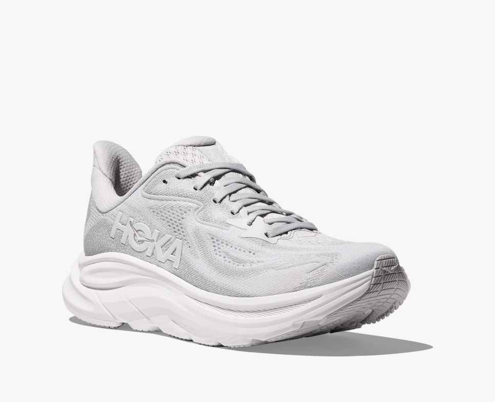 HOKA Clifton 10 Grigio Cosmico / Polvere di Stelle