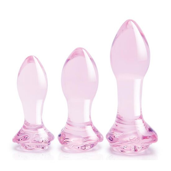 Dream Toys Glaze Glass Anal Treningssett