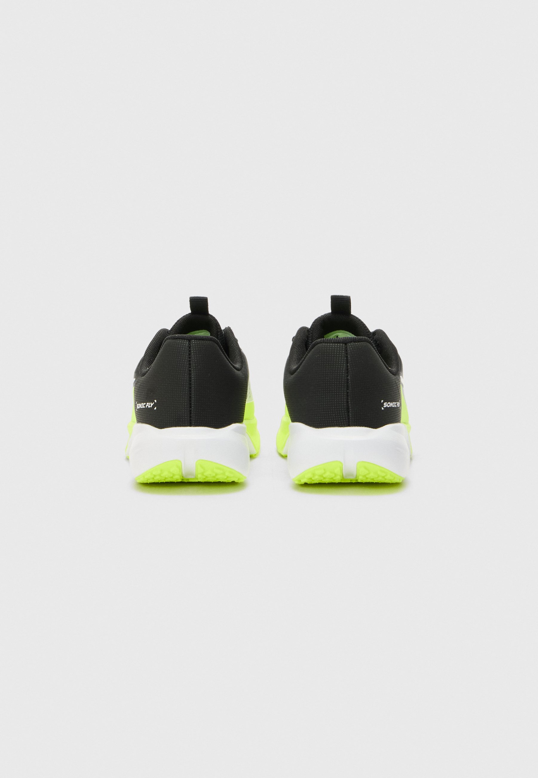 Nike Performance SONIC FLY - Hardloopschoenen voor op de weg - zwart/wit/volt/wolfgrijs