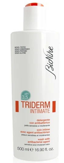 BIONIKE Bionike Triderm Intimate antibakteriālais intīmās zonas tīrīšanas līdzeklis 500 ml