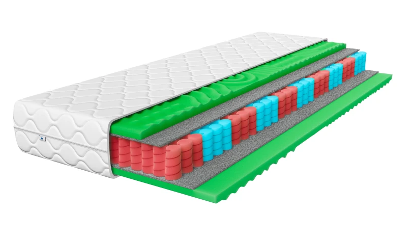Materac kieszeniowy 80x200 HyperElastic H3 masujący 21 cm dwustronny