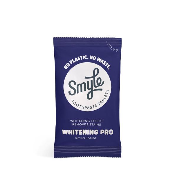 Pastă de dinți SMYLE Whitening Pro. Tablete, 63 de tablete, pachet de rezervă