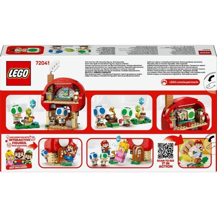 LEGO Super Mario 72041 Toads' Party - Building Set for children aged 7 and up