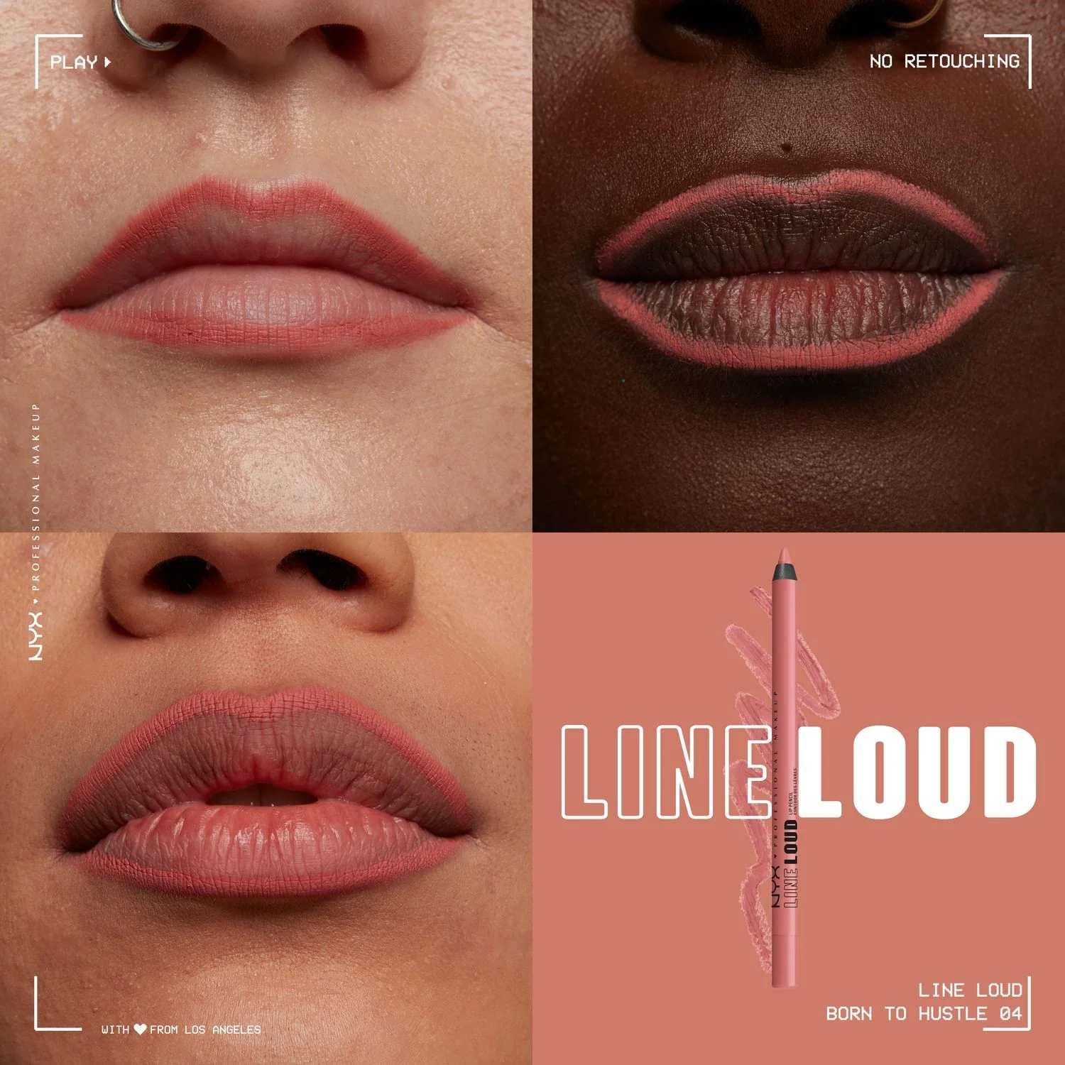 Labbra Line Loud Lip Liner Pencil - Matita labbra