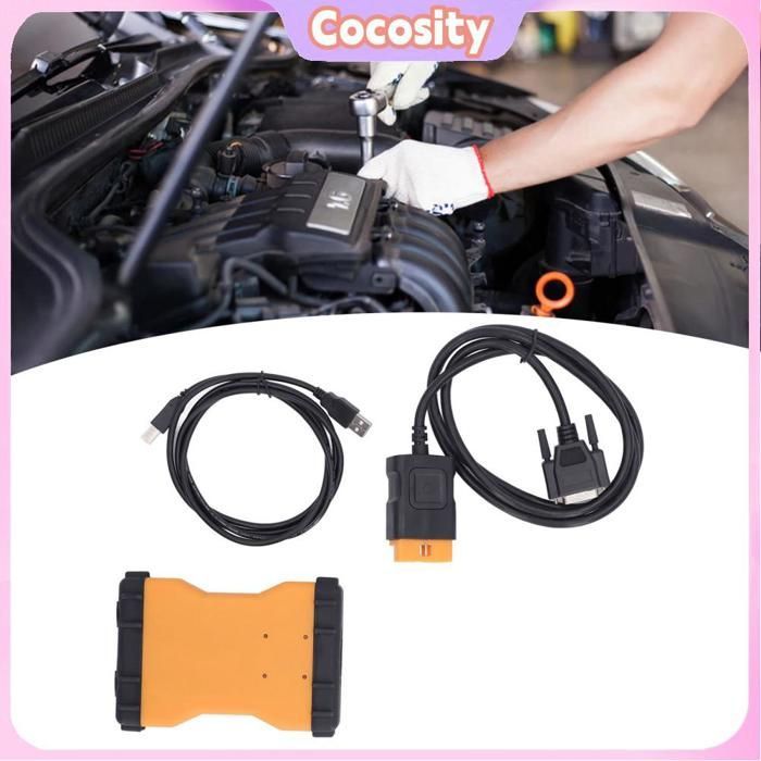 Lector de códigos OBD2 Cocosity, escáner OBD2 Bluetooth para DS150 V9 VCI 150E TCS, herramienta de diagnóstico de doble fallo para automóviles.