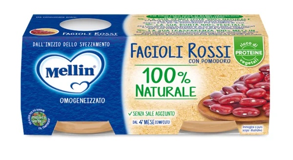 MELLIN Haricots homogénéisés Mellin Ro 2X80 G