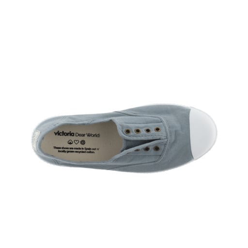 Zapatillas Victoria 1915 Inglesa Elástico Lona Tintada Drec
