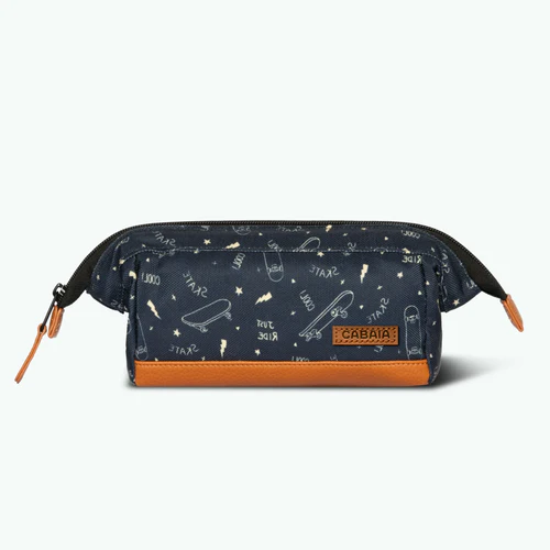 Cabaia Malmö marineblaues Schulfedermäppchen