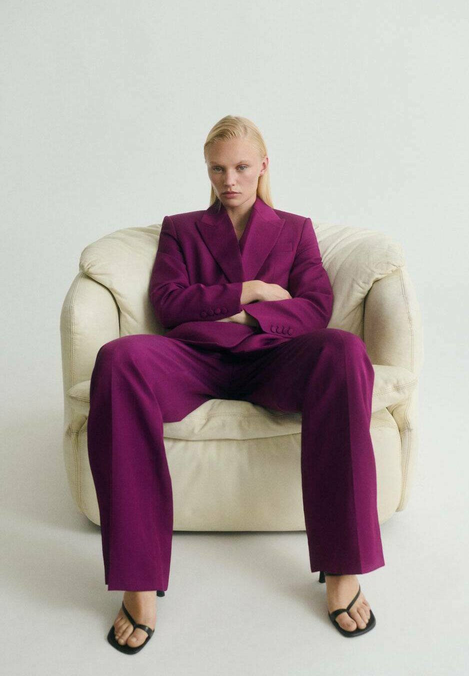 Mango ANNA - Broek - roze