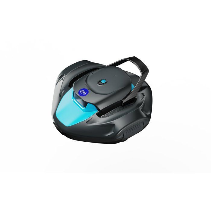 Robot limpiador de piscinas - GRE - Moovo TM 90 - Funciona con batería - Piscinas elevadas - Hasta 9 m de largo/80 m² - 90 min de autonomía - 2 L