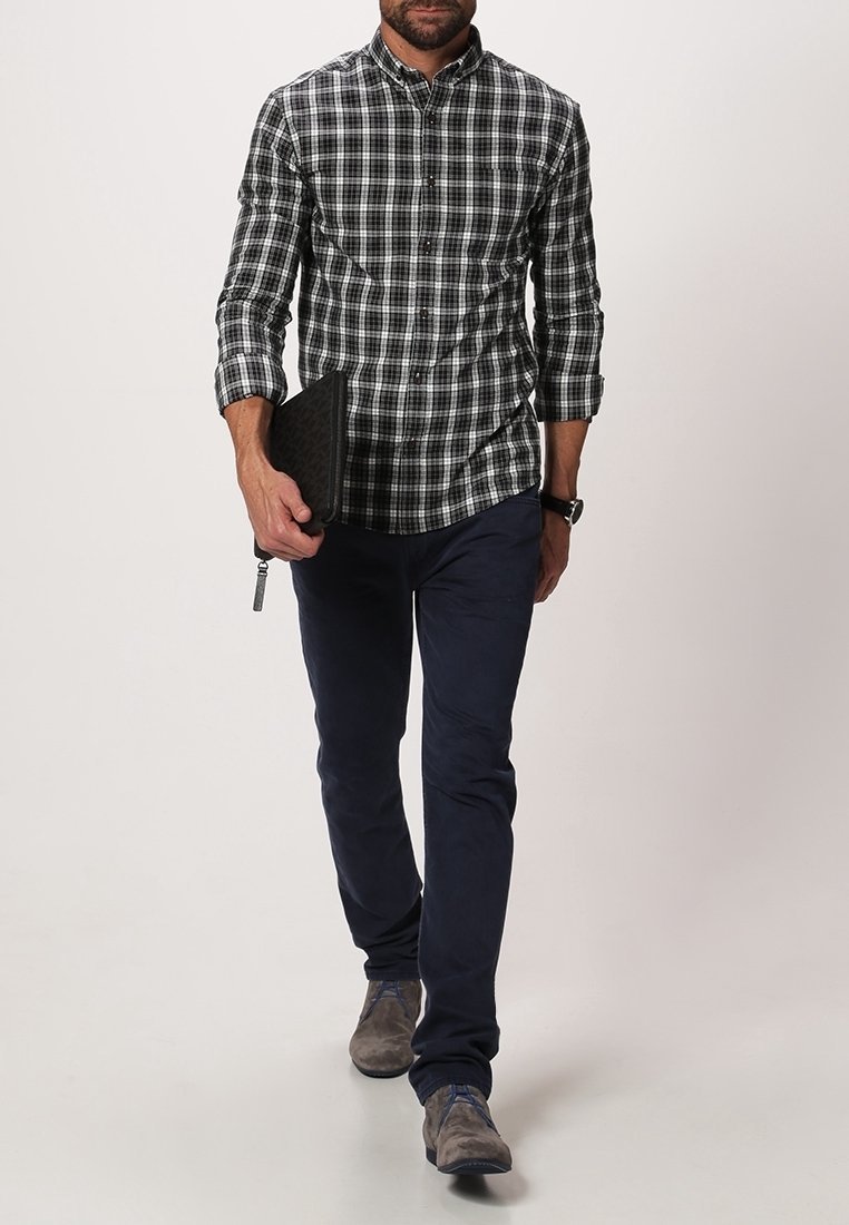 Selected Homme overhemd - donkergroen