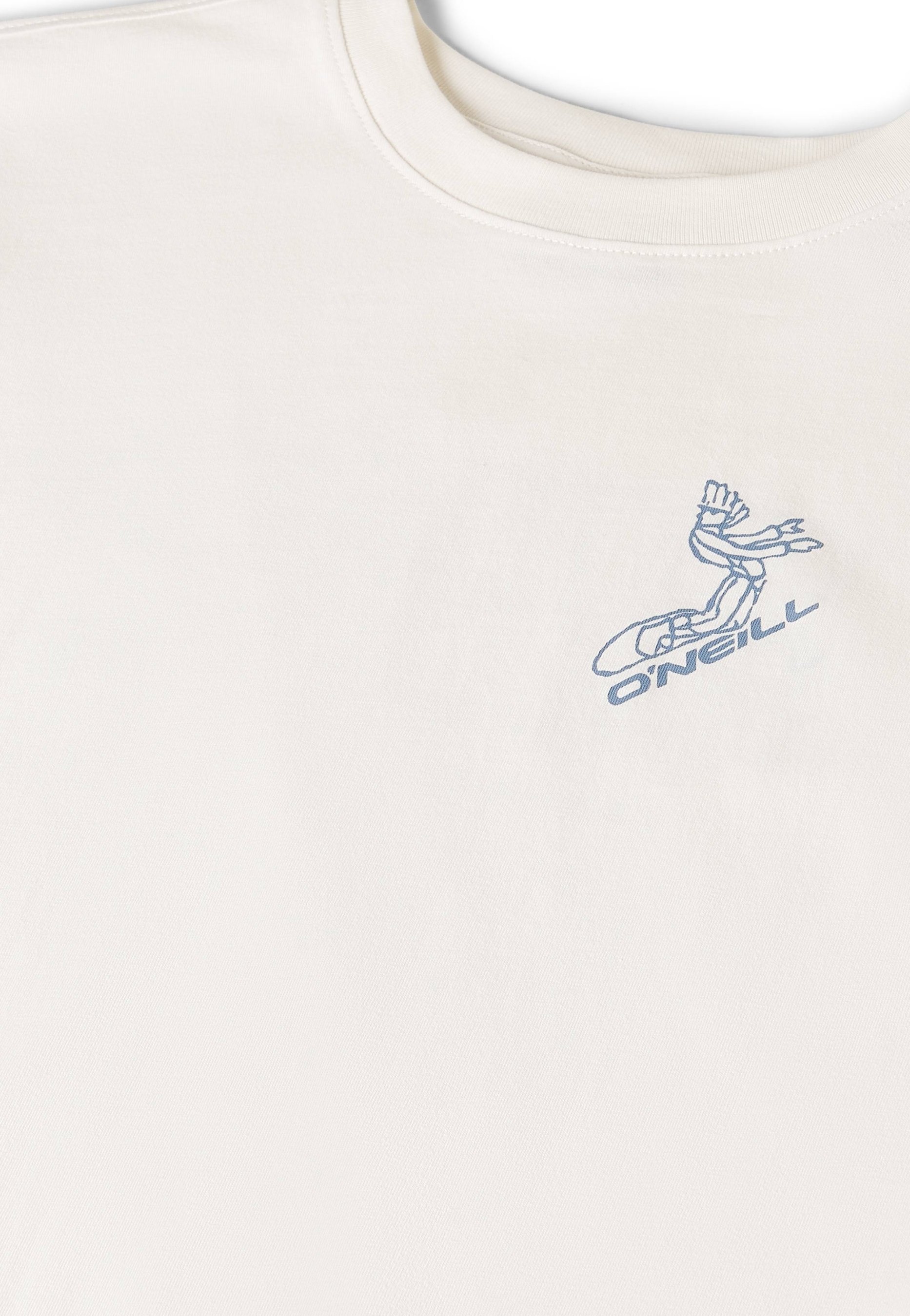 O'Neill T-shirt met korte mouwen en print - sneeuwwit