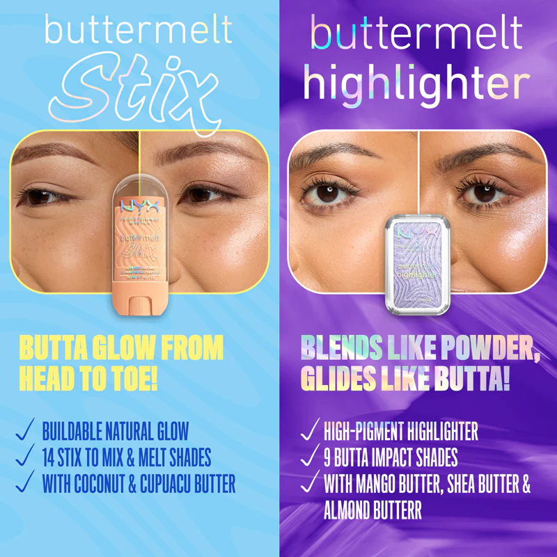 Rozjasňujúca ceruzka NYX Professional Makeup Buttermelt Glow Stix