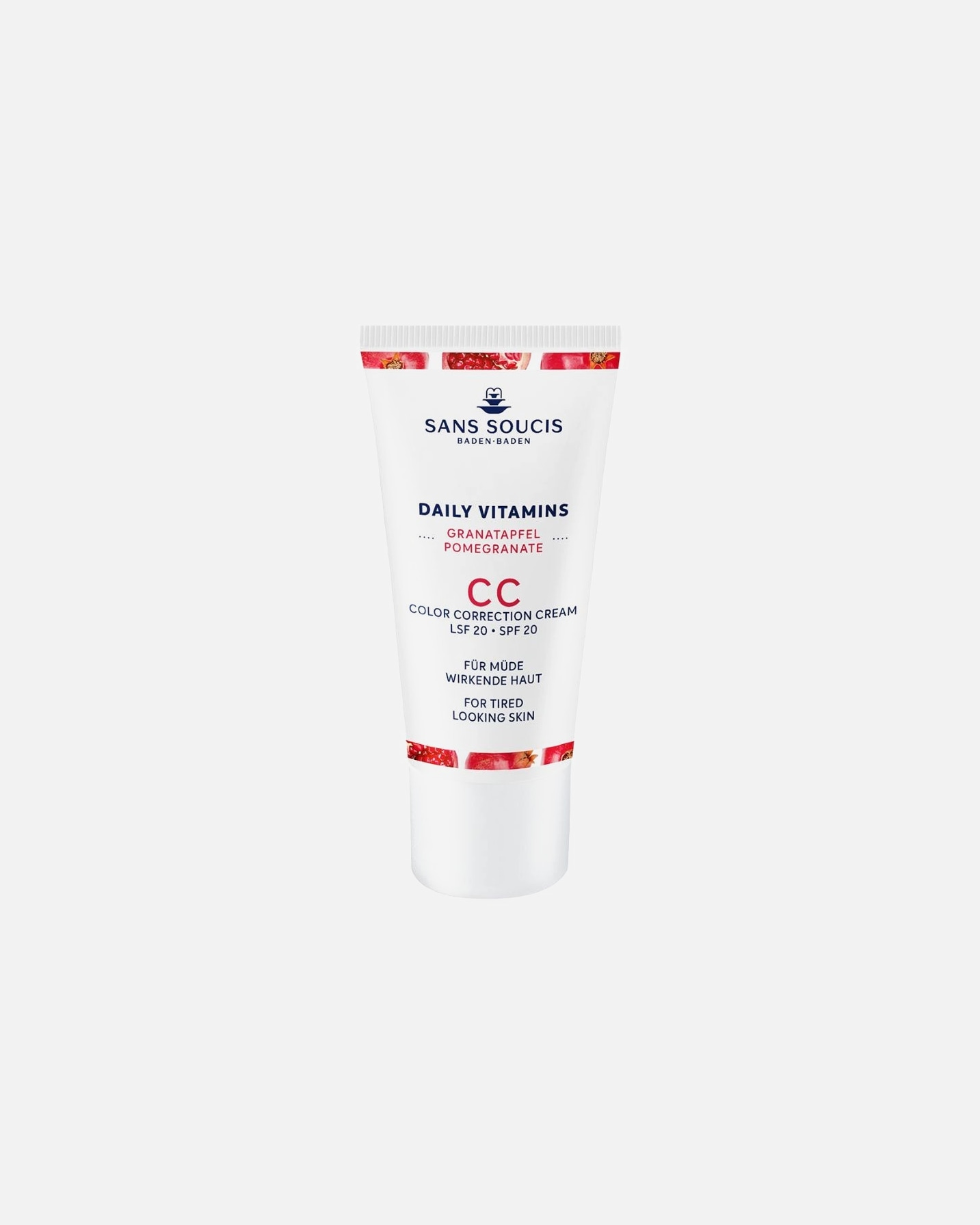 Sans Soucis CC Cream Daily Vitamins CC Color Correction Cream SPF 20 für müde aussehende Haut - 30 ml