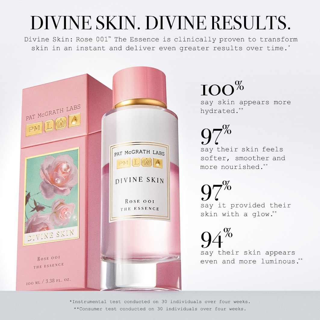Pleťové mlieko Pat McGrath Labs Divine Skin Rose 001 The Essence - 100 ml