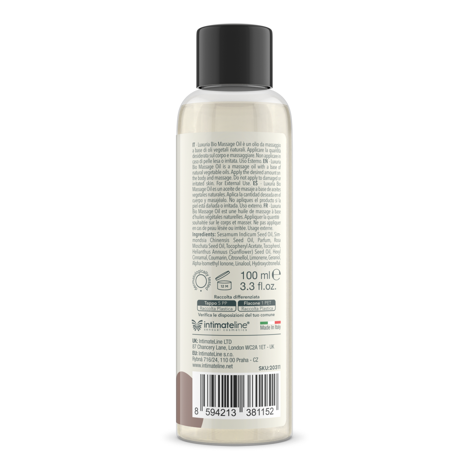 IntimateLine Luxuria BIO Öl Dunkler Wald