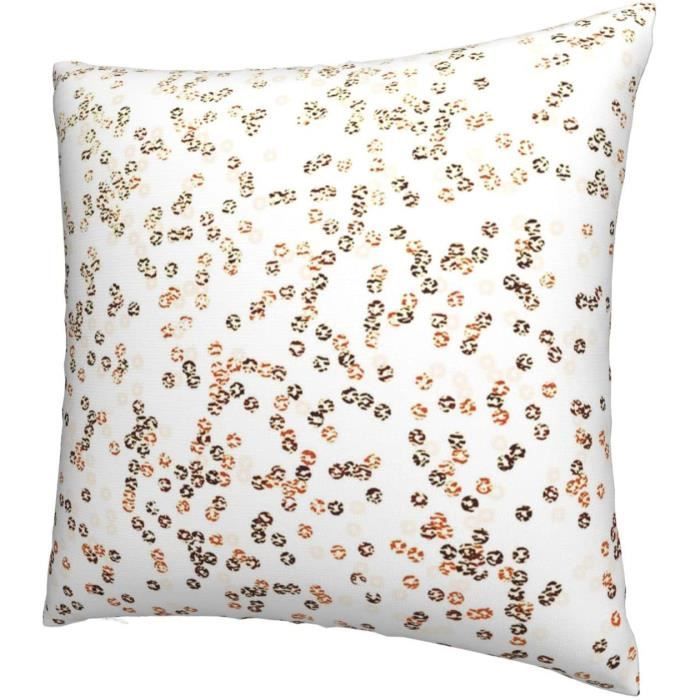 Funda de almohada - Blanca - 50x75cm - Rayas - Contemporánea