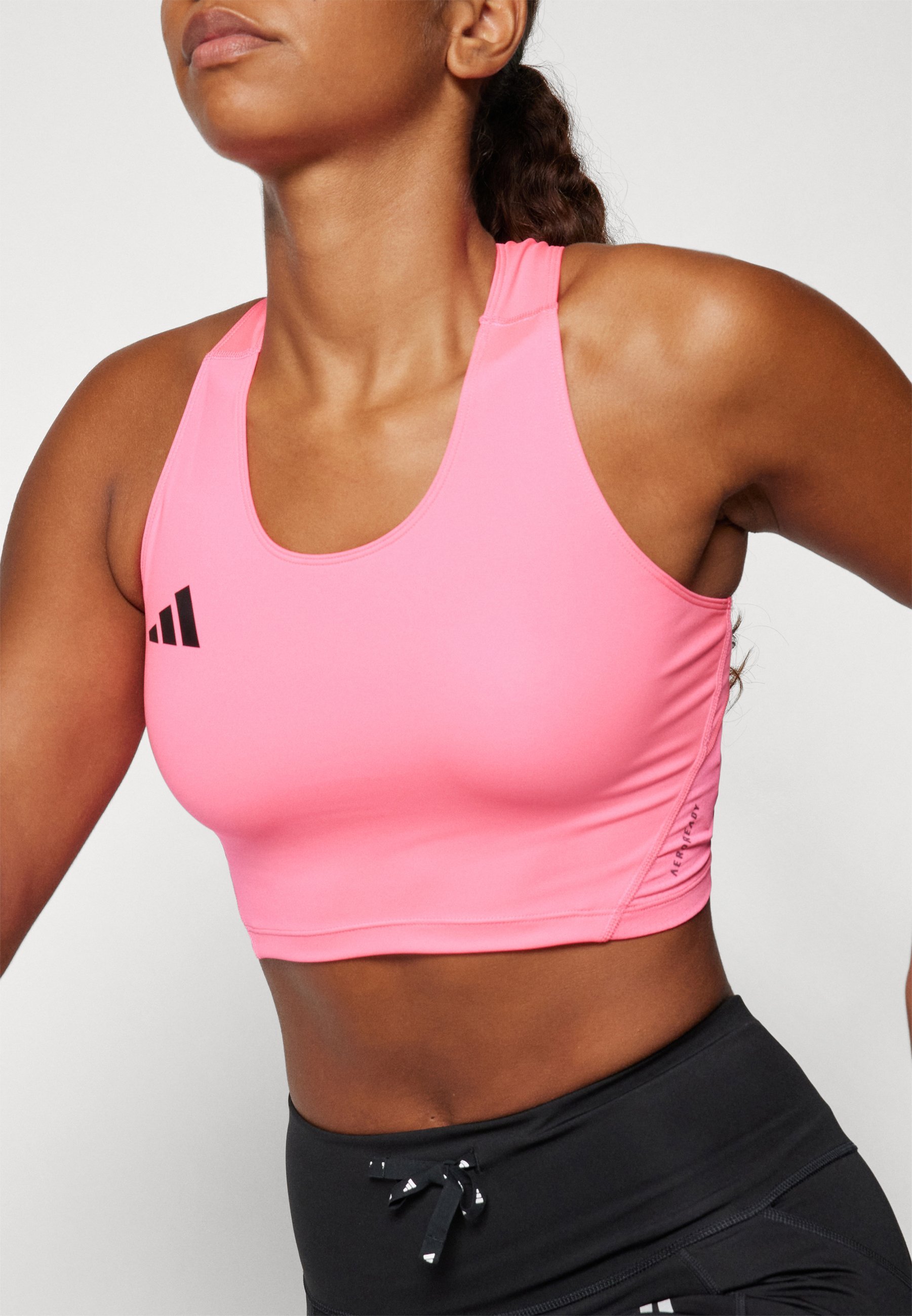 adidas Performance ADIZERO - Top - helderroze