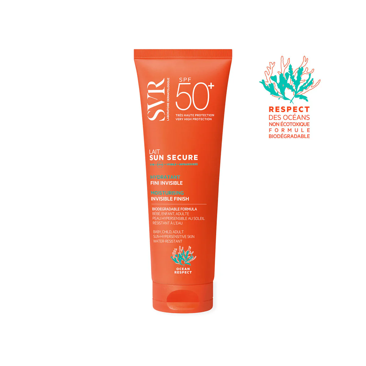 Sun Secure Lait SPF50+ - Latte solare corpo alta prot., Solare viso alta prot.