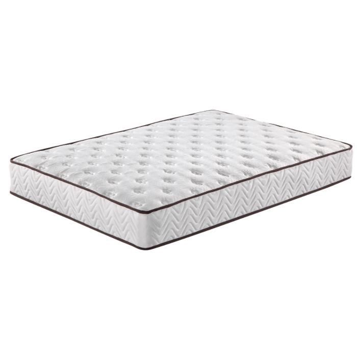 Conjunto de colchón y base de cama de 90 x 190 cm - COLCHÓN Y BASE DE CAMA