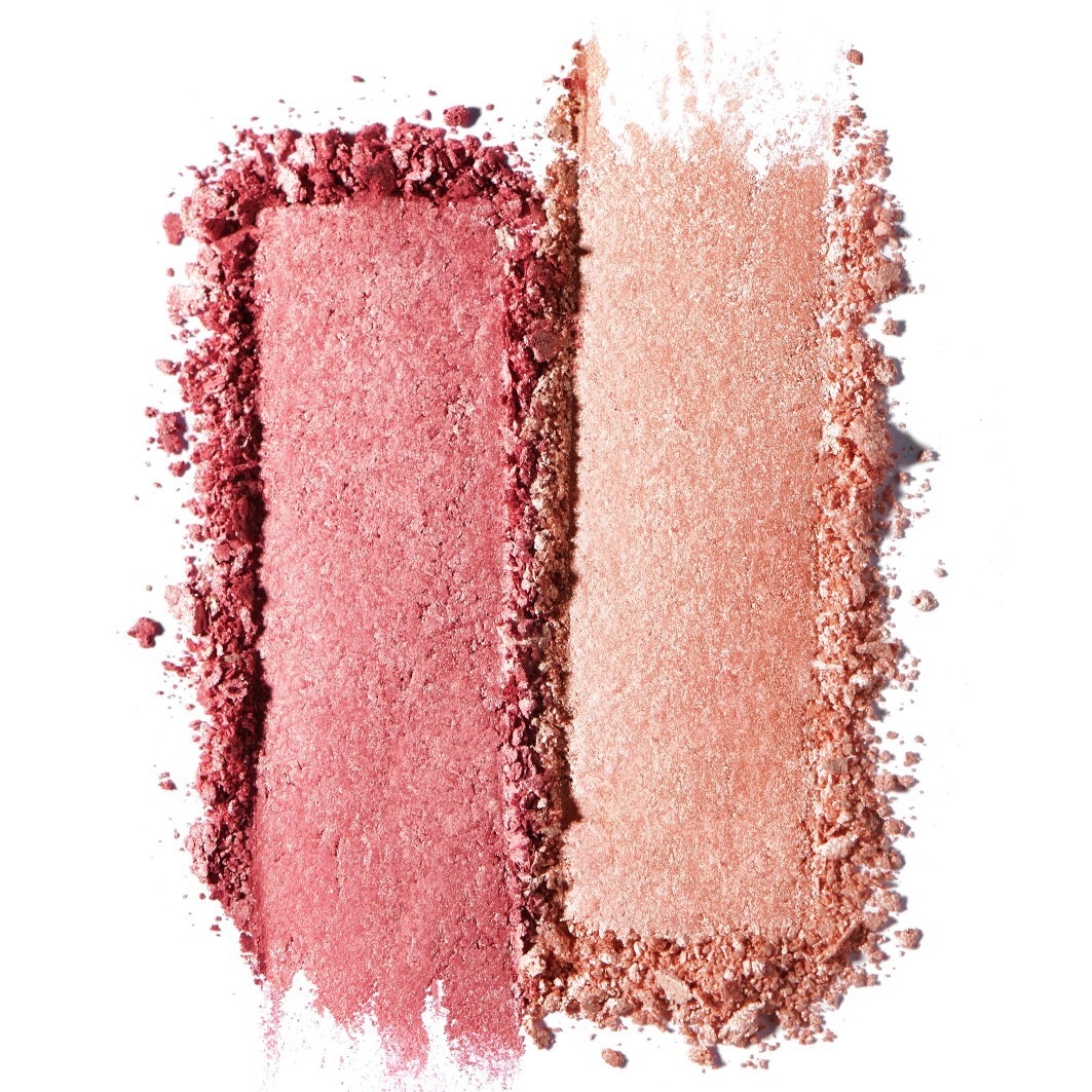ICONIC LONDON Silk Glow Duo Makeup Set, Rouge & Highlighter - 12g