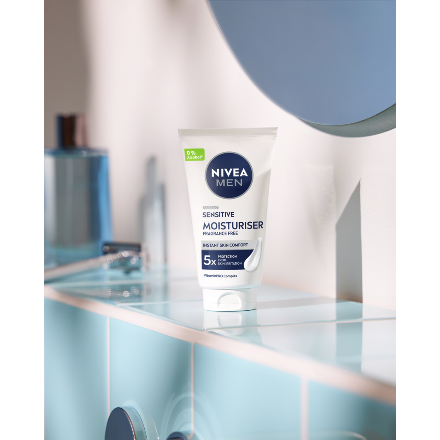 Nivea Men pomirjujoča vlažilna krema za obraz 75 ml za občutljivo moško kožo