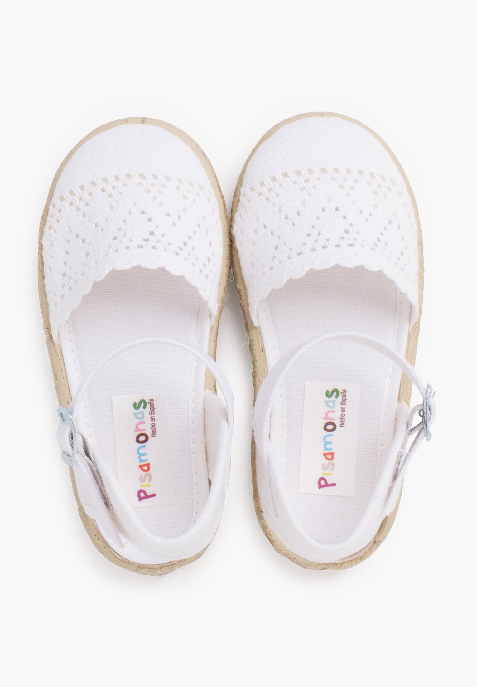 Pisamonas Espadrilles - weiß