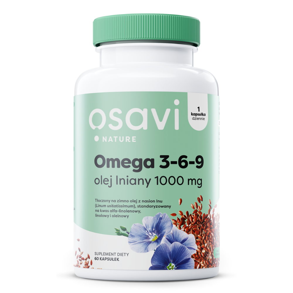 Osavi Omega 3-6-9 Linseed Oil 1000mg