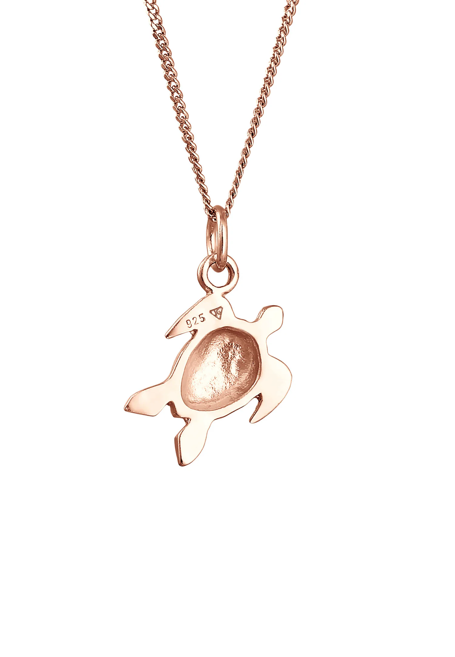 Elli Femmes Char Tortue Pendentif Soleil en Argent Sterling 925